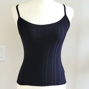 Cropped Ribbed Sweater Cam